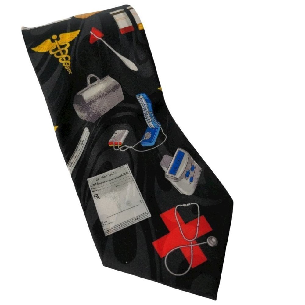 Romario Manzini Novelty Medical Necktie